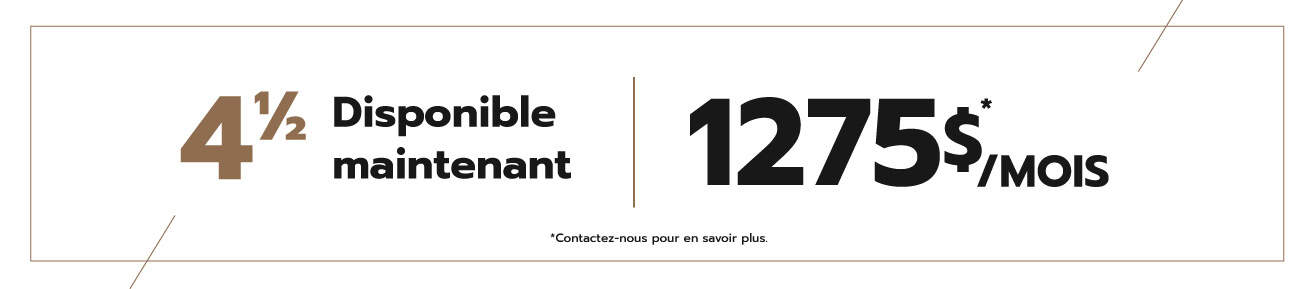 De la Montée - Immeuble 3 1 ASC Promo location banniere 278 montee